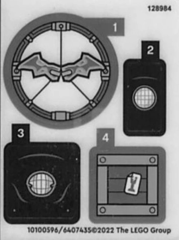 LEGO&reg; 6407435 - Sticker for Set 76179