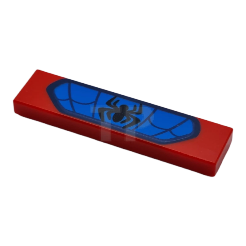 LEGO&reg; 6375571 - 2431pb752 - Fliese 1 x 4 mit Spinnen- und Netzmustern