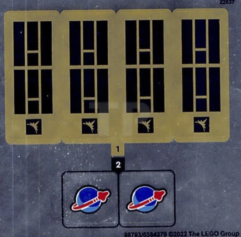 LEGO&reg; 6384279 - Sticker for Set 60348