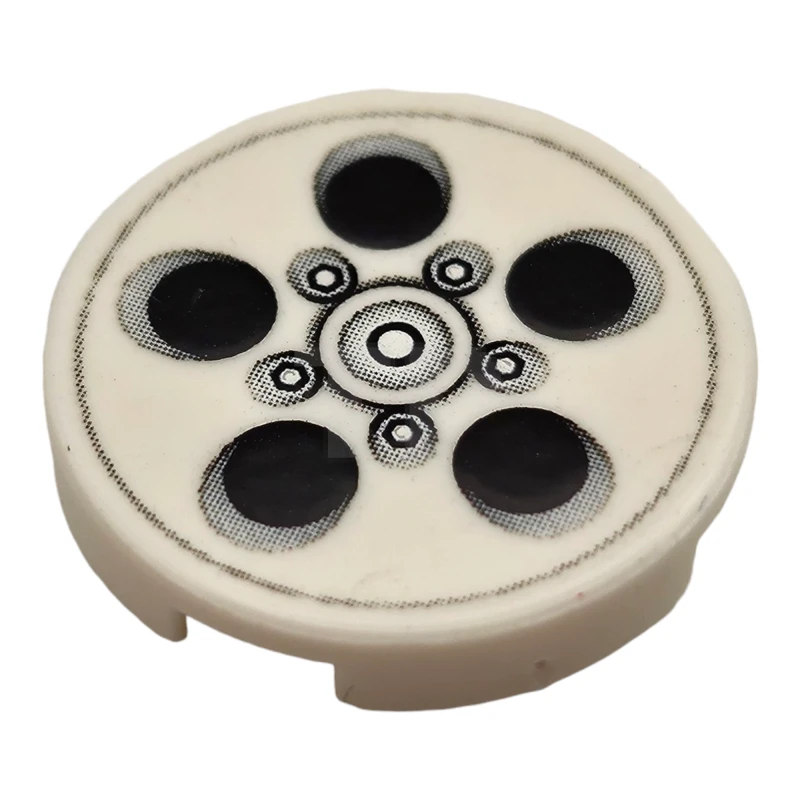 LEGO&reg; 6430760 - 14769pb512 - Fliese 2 x 2 Rund mit Boden-O und Radabdeckungs-Muster