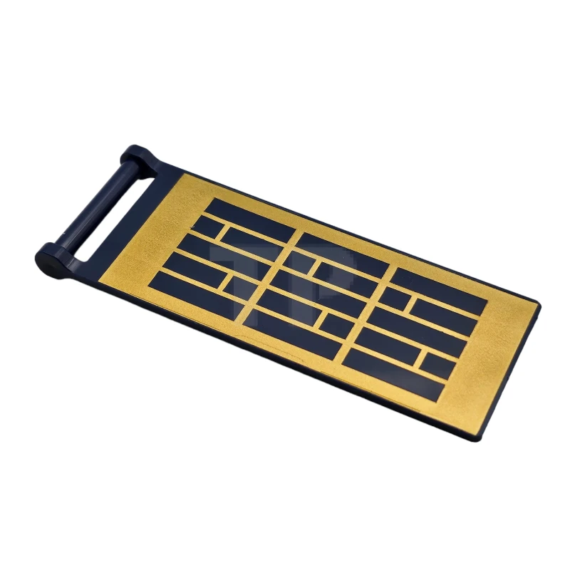 LEGO&reg; 6384281 - 30292pb053 - Flag 7 x 3 with Bar Handle with Gold Solar Panels Pattern