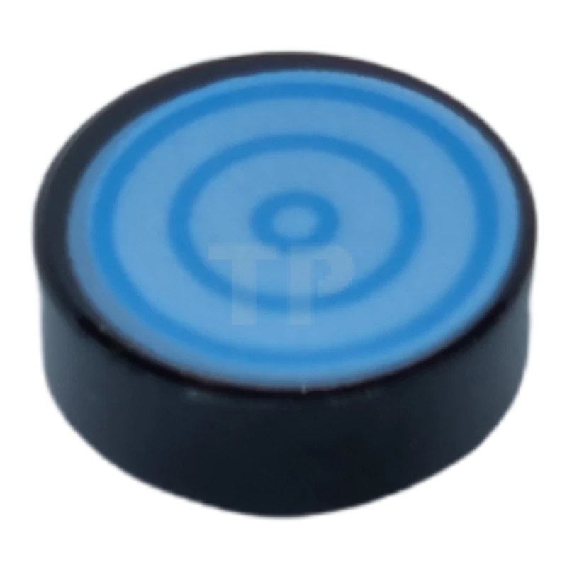 LEGO&reg; 6382047 - 98138pb295 - Fliese 1 x 1 Rund mit Kreismustern