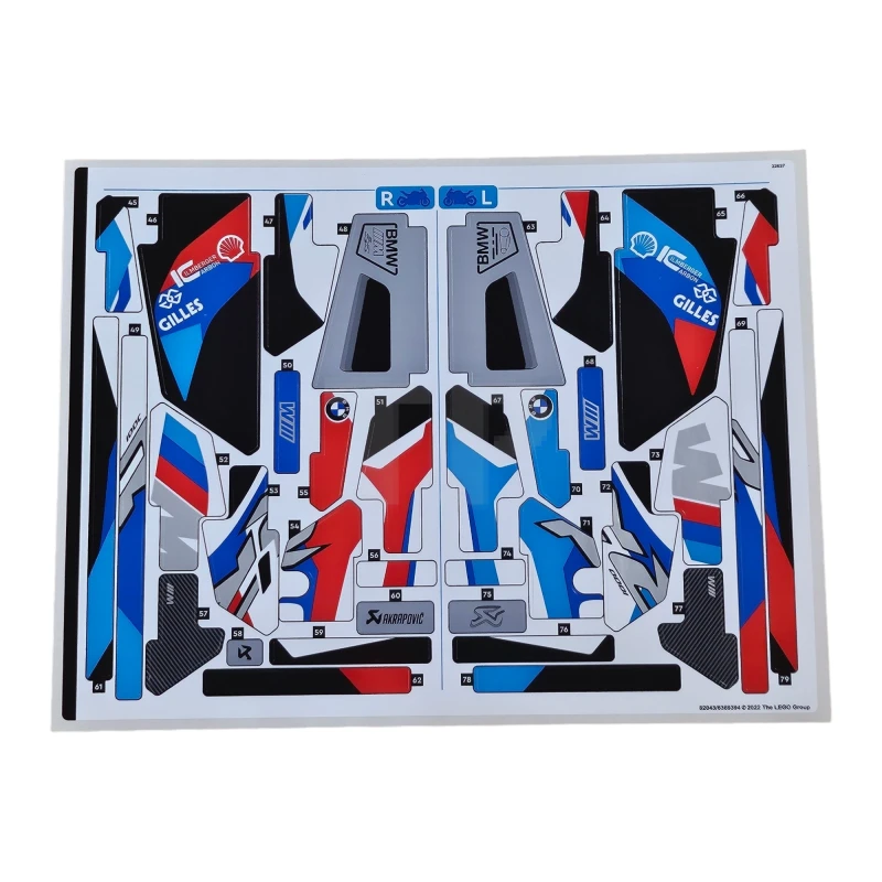 LEGO&reg; 6369394 - Sticker for Set 42130 - Sheet 2