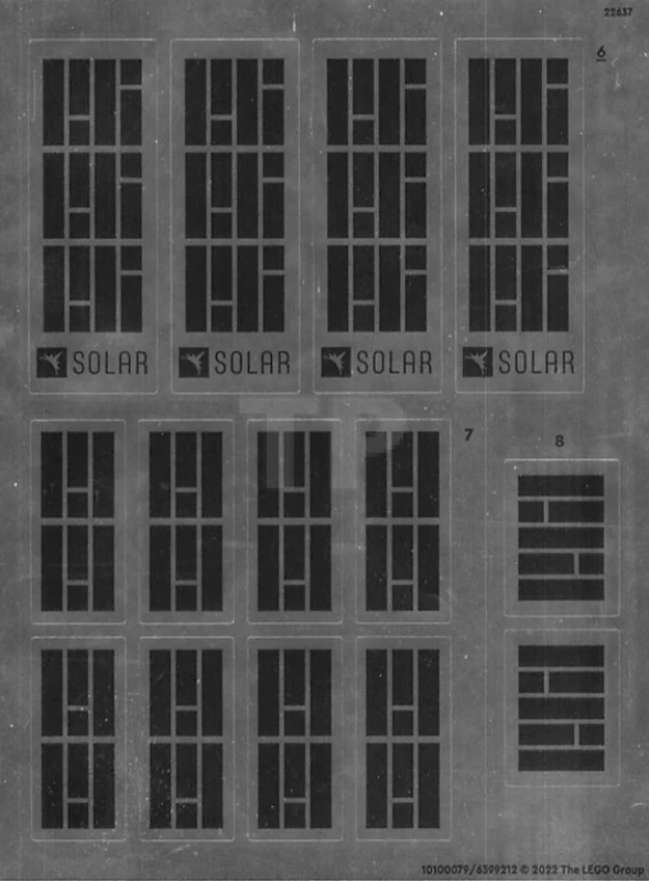 LEGO&reg; 6399212 - Sticker for Set 60350 - Sheet 2