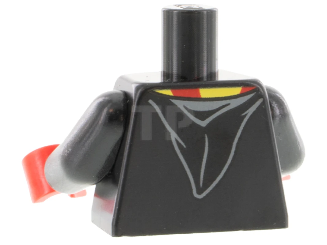 LEGO&reg; 6375725 - 973pb4509c01 - Torso (complete) with Robe and Scarf Pattern (Gryffindor Shield)
