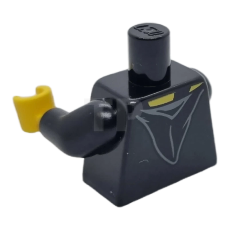 LEGO&reg; 6375740 - 973pb4510c01 - Torso (complete) with Robe and Scarf Pattern (Hufflepuff Shield) 