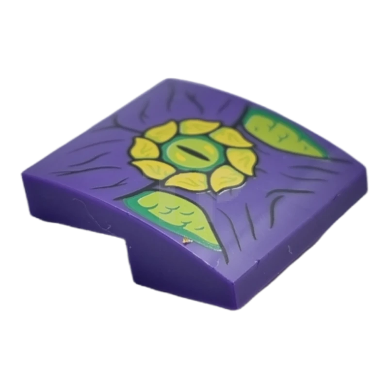 LEGO&reg; 6393405 - 15068pb414 - Slope 2 x 2 x 2/3 Curved with Eye Pattern