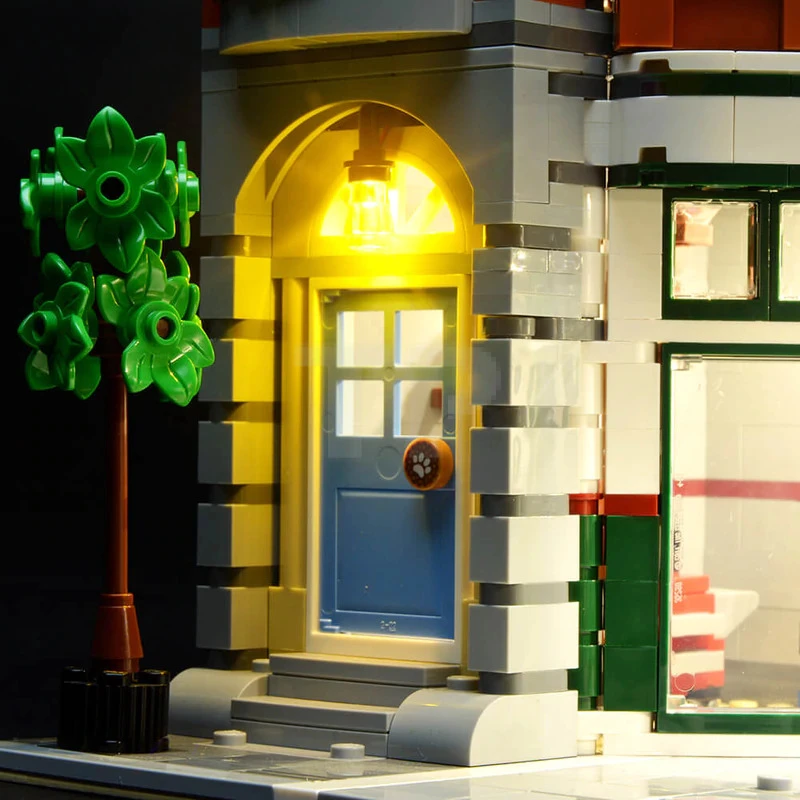 Light kit for LEGO® 10264 Corner Garage