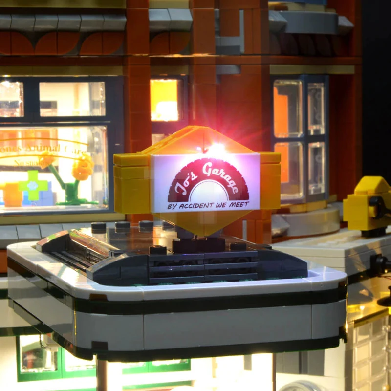 Light kit for LEGO® 10264 Corner Garage