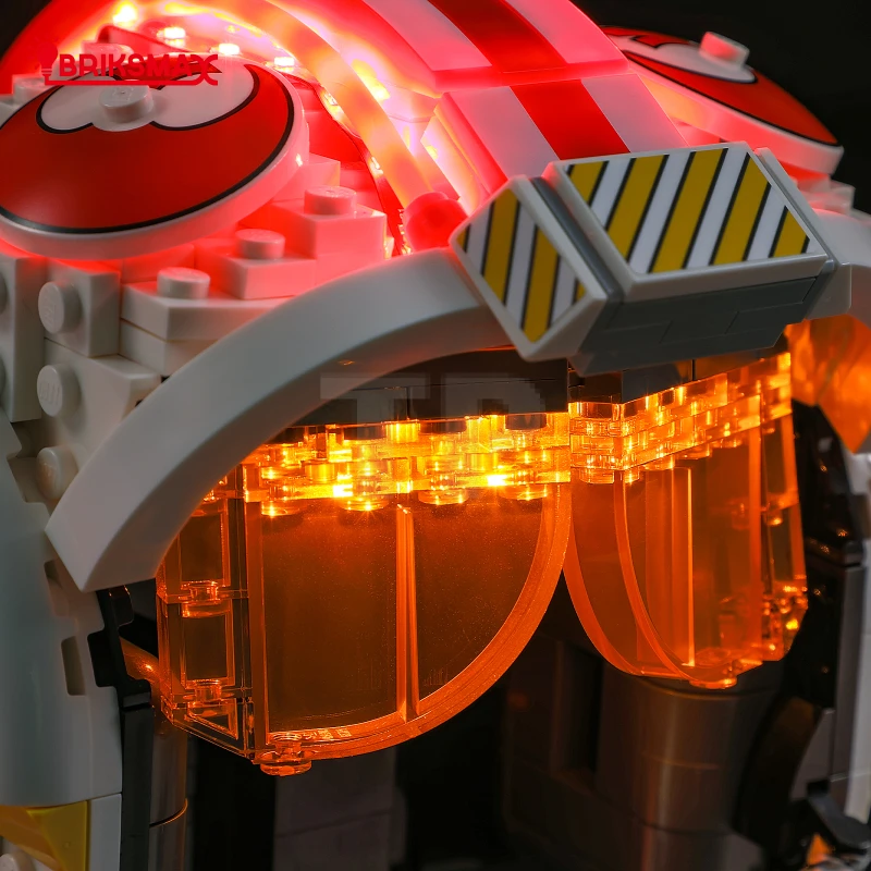 Kit de iluminación para el Casco LEGO® 75327 Luke Skywalker (Rojo Cinco)
