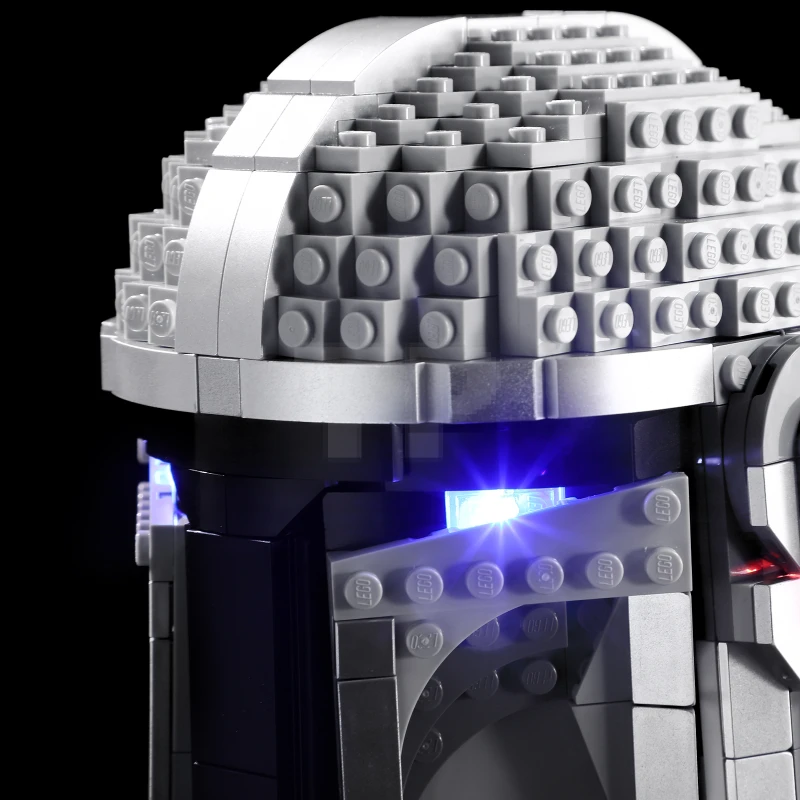 Light kit for LEGO® 75328 The Mandalorian Helmet