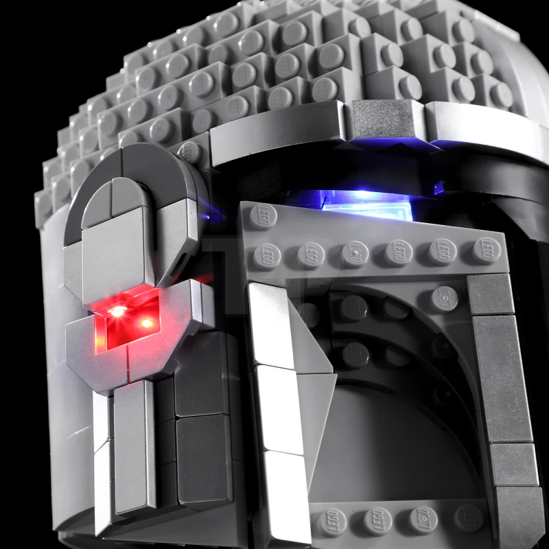 Light kit for LEGO® 75328 The Mandalorian Helmet