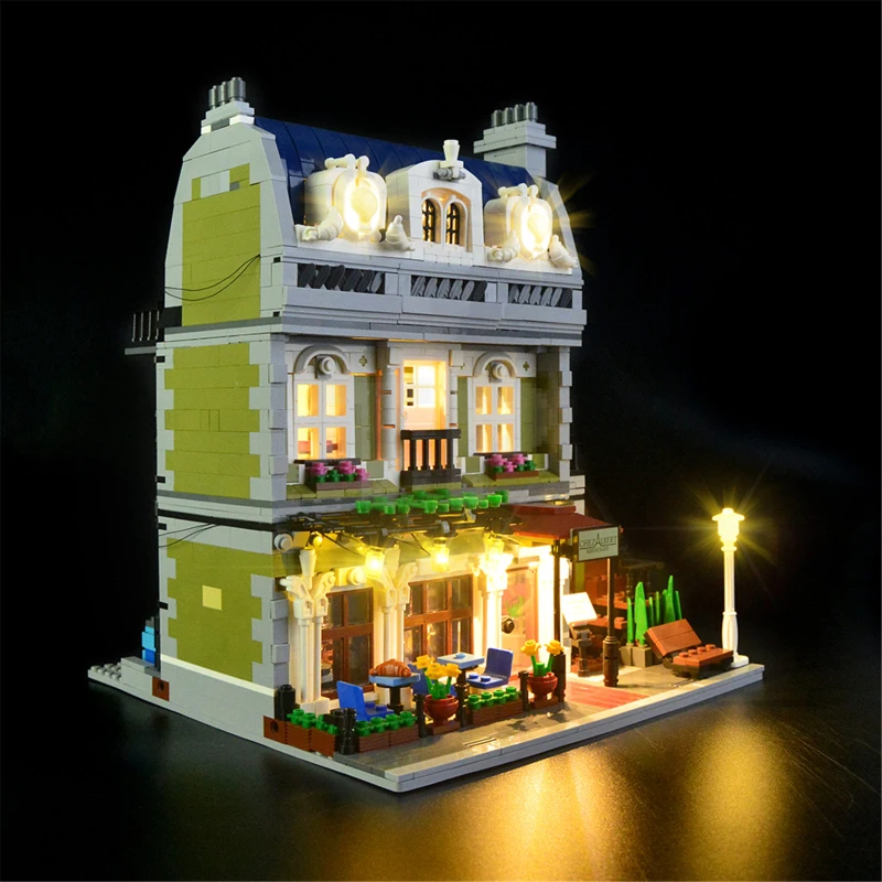 Light kit for LEGO® 10243 Parisian Restaurant