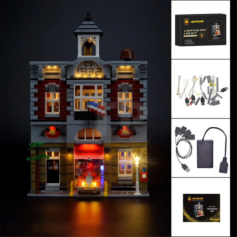 Light kit for LEGO® 10197 Fire Brigade