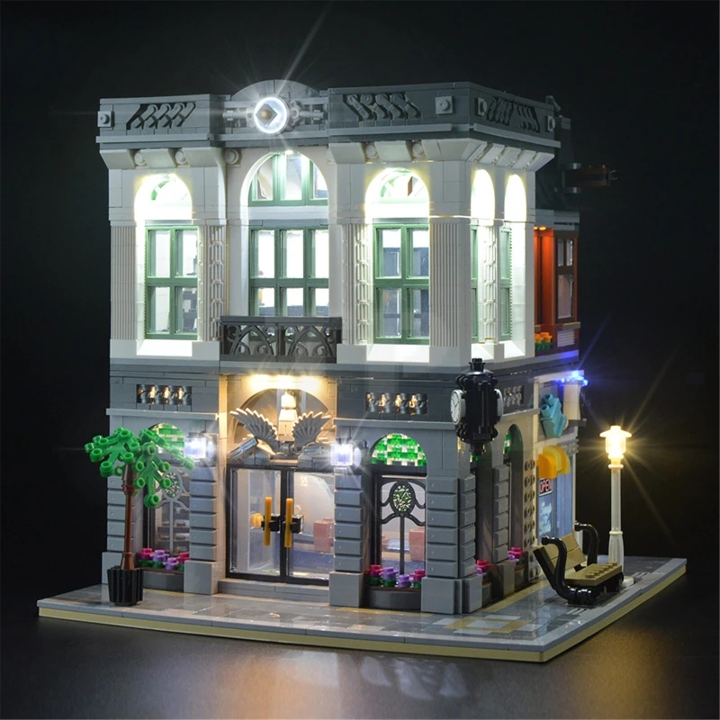 Light kit for LEGO® 10251 Brick Bank