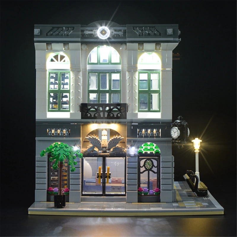 Light kit for LEGO® 10251 Brick Bank