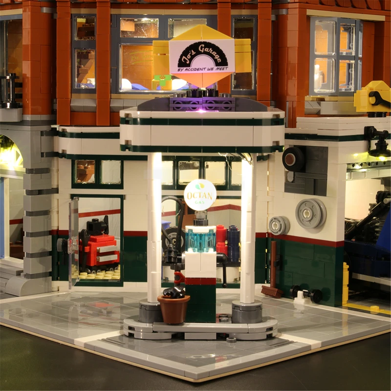 Light kit for LEGO® 10264 Corner Garage