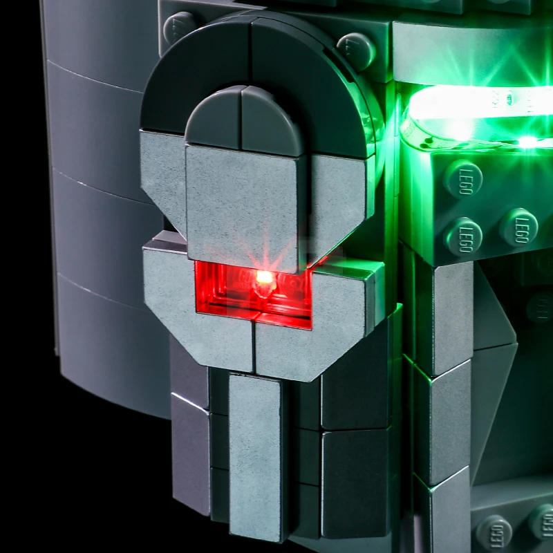 Lichtset voor LEGO® 75328 De Mandalorian Helm
