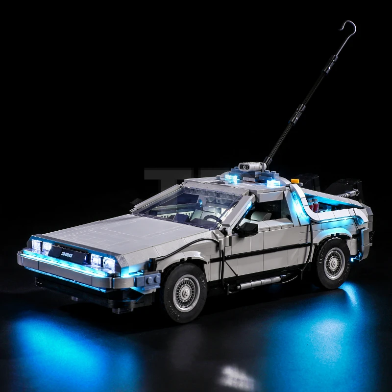 Light kit for LEGO® 10300 Back to the Future Time Machine