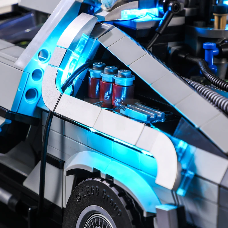 Light kit for LEGO® 10300 Back to the Future Time Machine