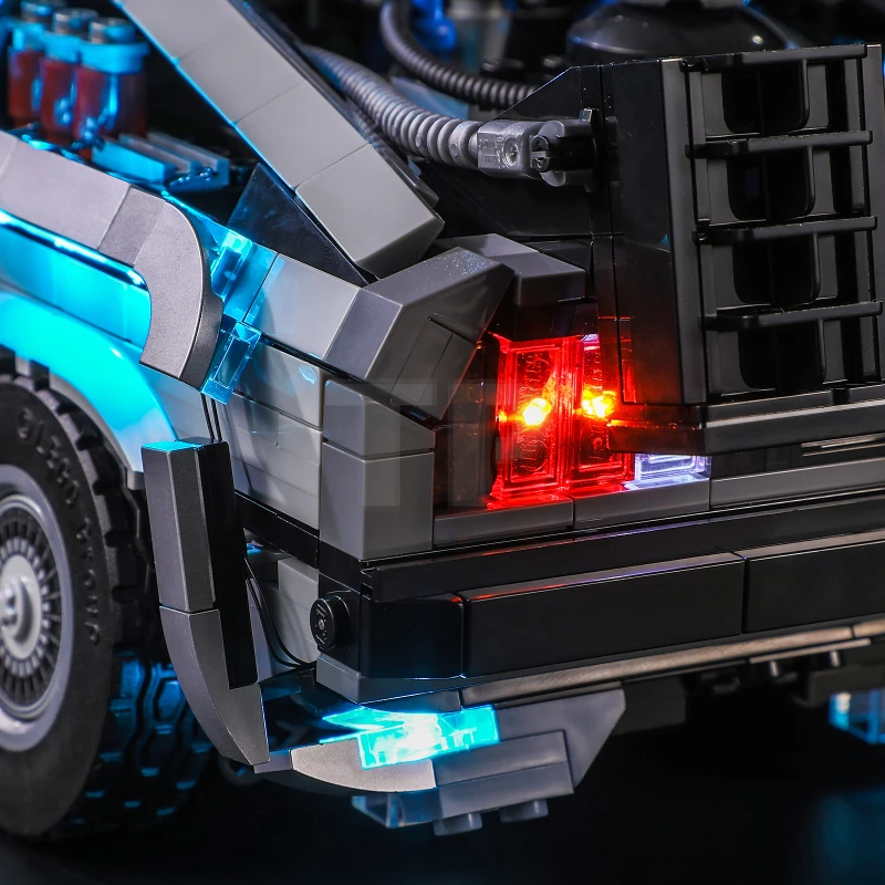 Light kit for LEGO® 10300 Back to the Future Time Machine