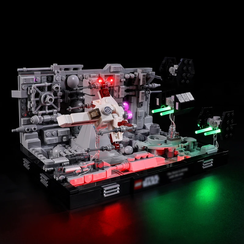 Lichtset voor LEGO® 75329 Death Star Trench Run Diorama
