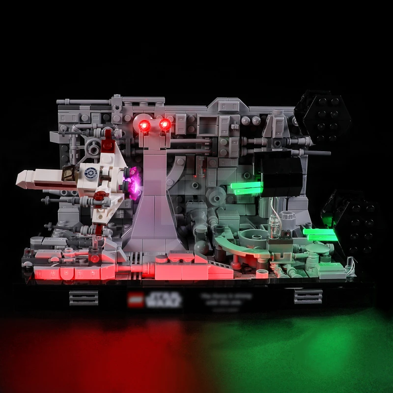 Lichtset voor LEGO® 75329 Death Star Trench Run Diorama