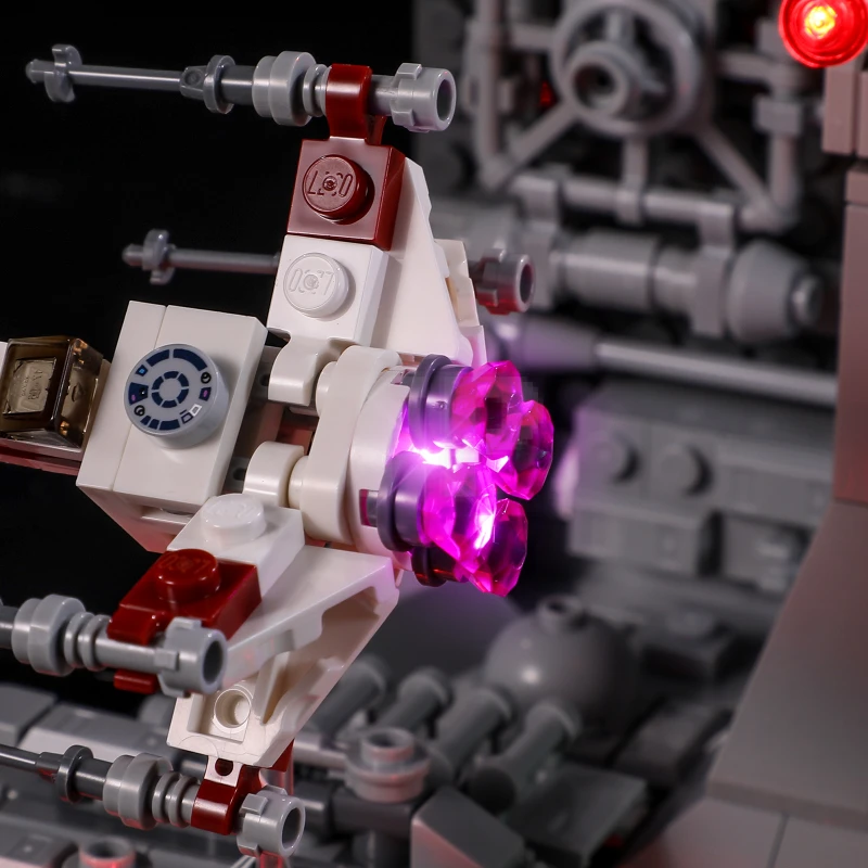 Lichtset voor LEGO® 75329 Death Star Trench Run Diorama