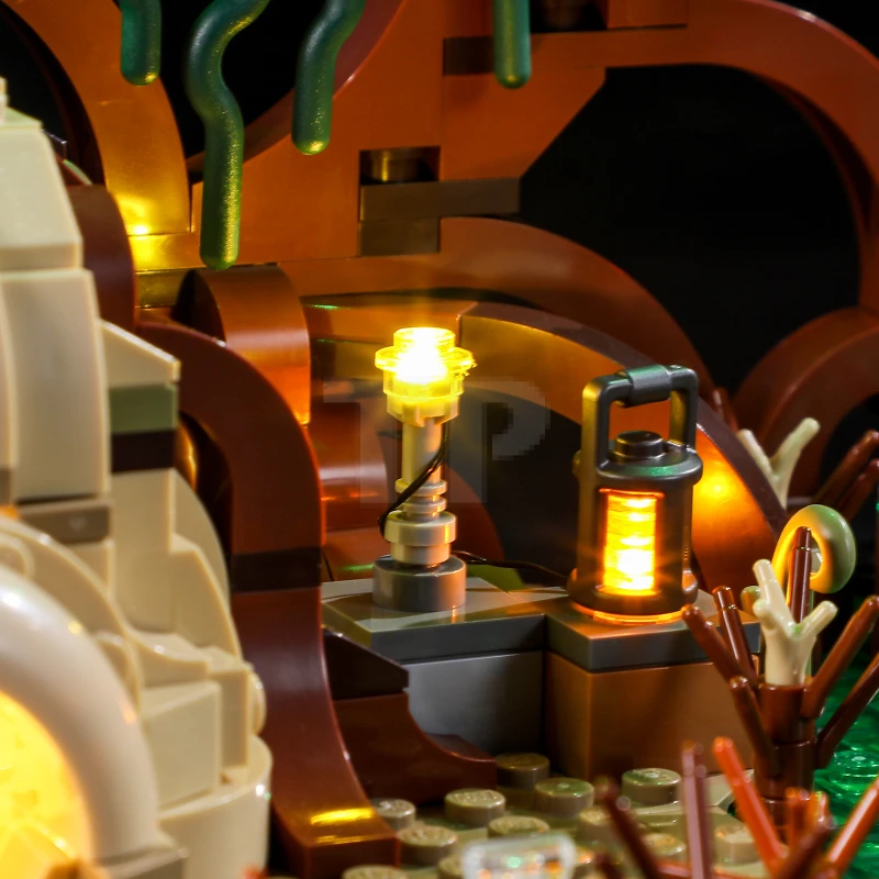 Light kit for LEGO® 75330 Dagobah Jedi Training Diorama