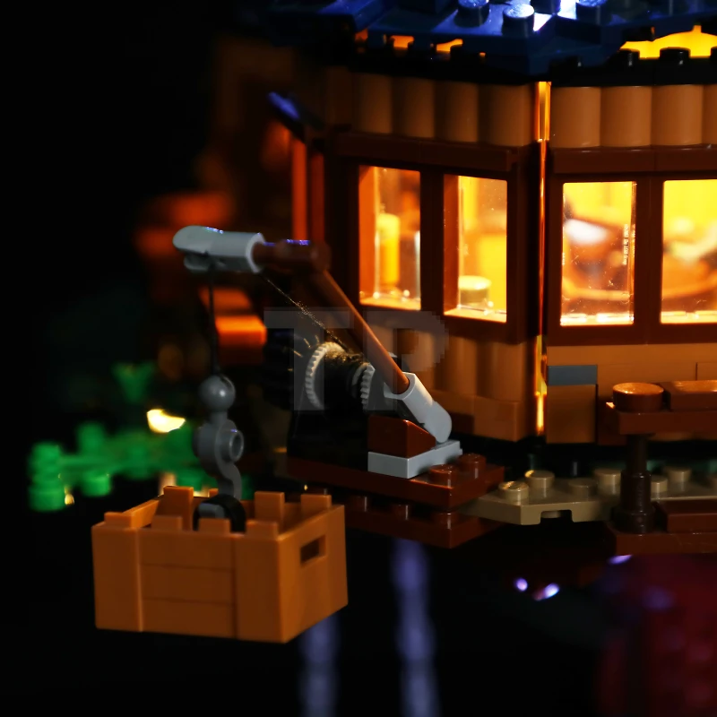 Lichtset voor LEGO® 21318 Boomhut met afstandsbediening