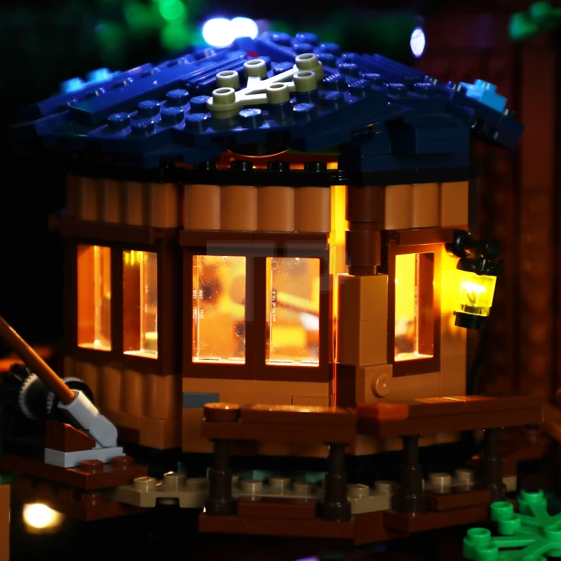 Lichtset voor LEGO® 21318 Boomhut met afstandsbediening