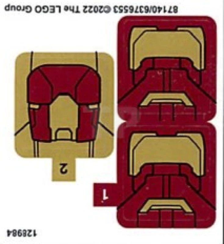 LEGO&reg;  - Sticker for Set 76203