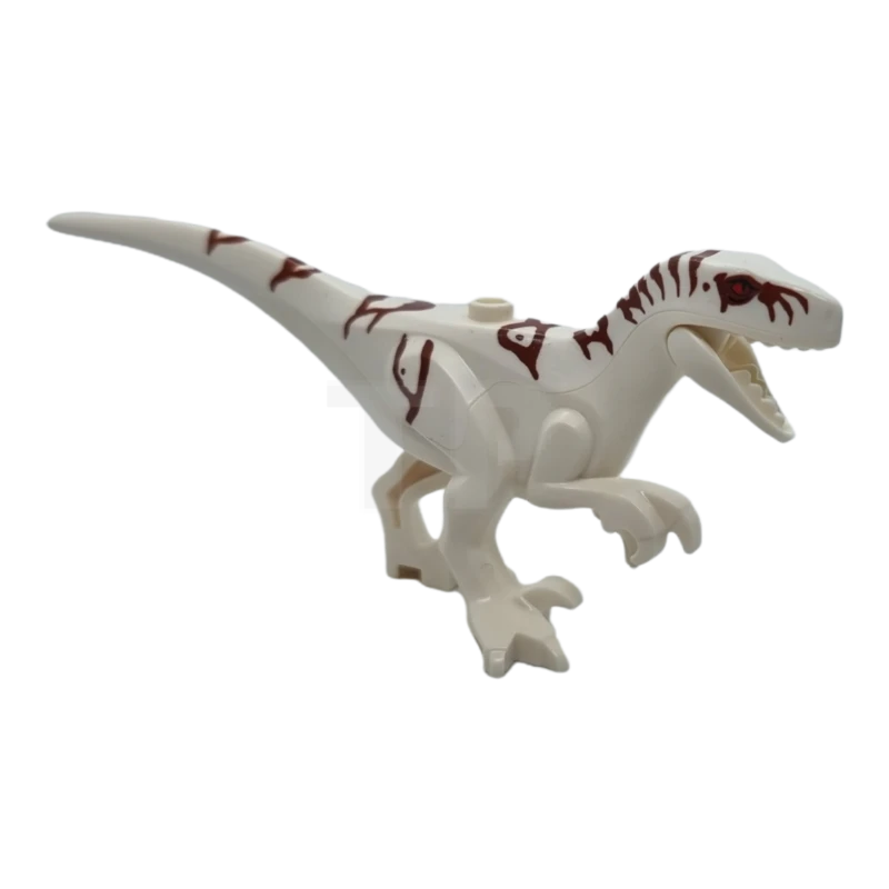 LEGO&reg;  - Atrocira02 - Dinosaurio Atrociraptor con Marcas Marrón Rojizo y Patrón de Ojos Rojos