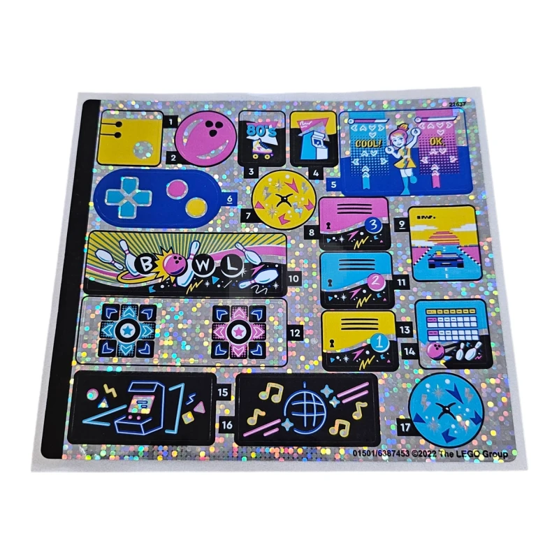 LEGO&reg; 6387453 - Sticker for Set 41708