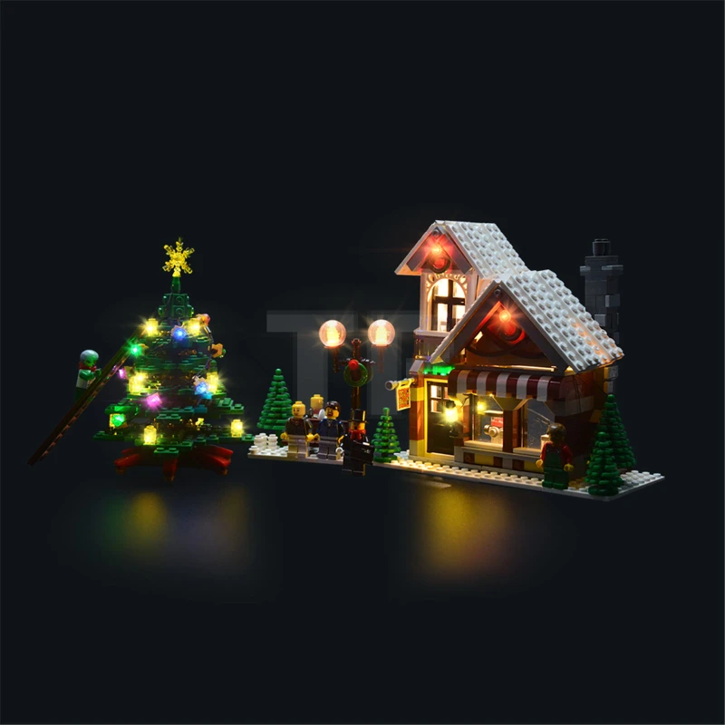 Kit d'éclairage pour le magasin de jouets d'hiver LEGO® 10249.