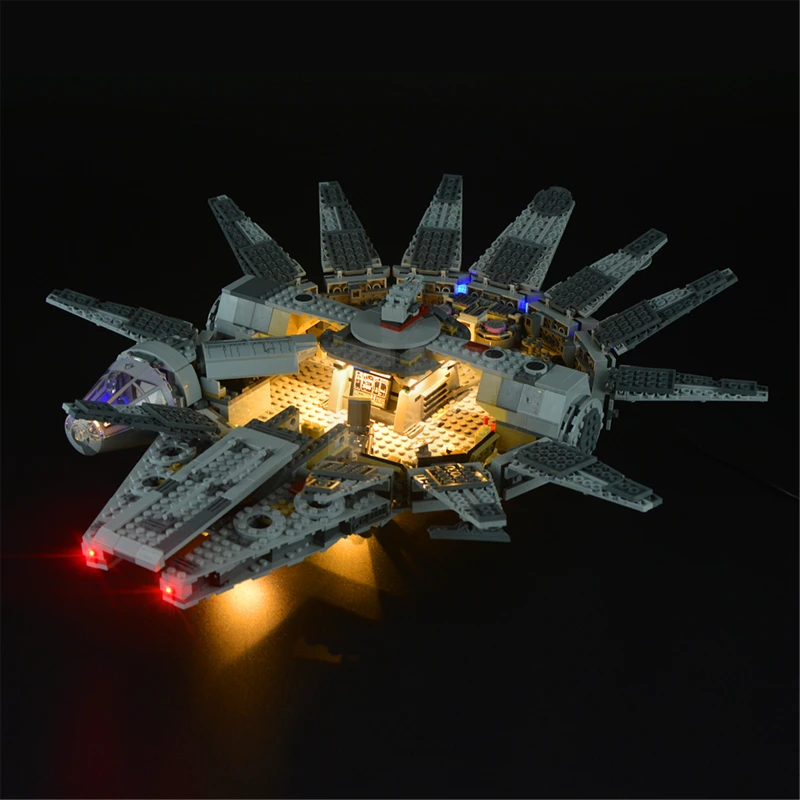 Light kit for LEGO® 75105 Millennium Falcon