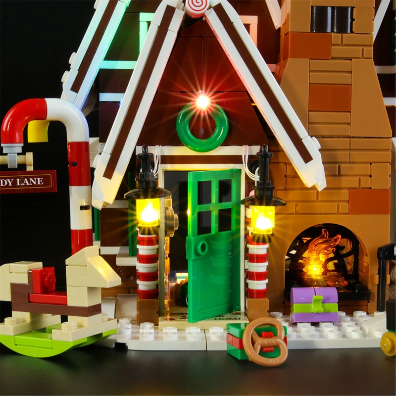 Light kit for LEGO® 10267 Gingerbread House