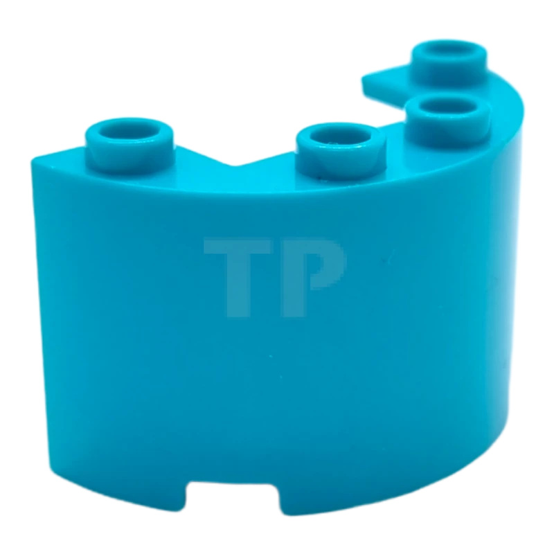 LEGO&reg; 6375928 - 24593 - Cylinder Half 2 x 4 x 2 with 1 x 2 Cutout