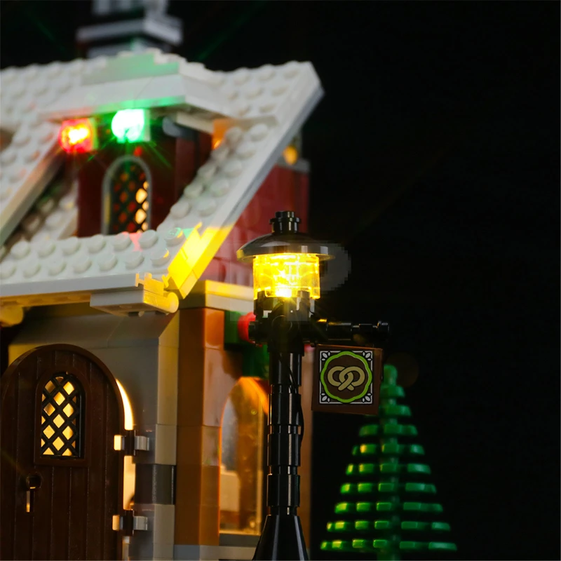 Light kit for LEGO® 10216 Holiday Bakery