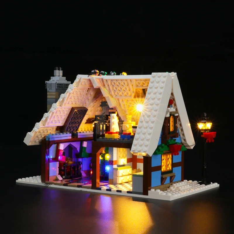 Kit d'éclairage pour le chalet du village d'hiver LEGO® 10229.