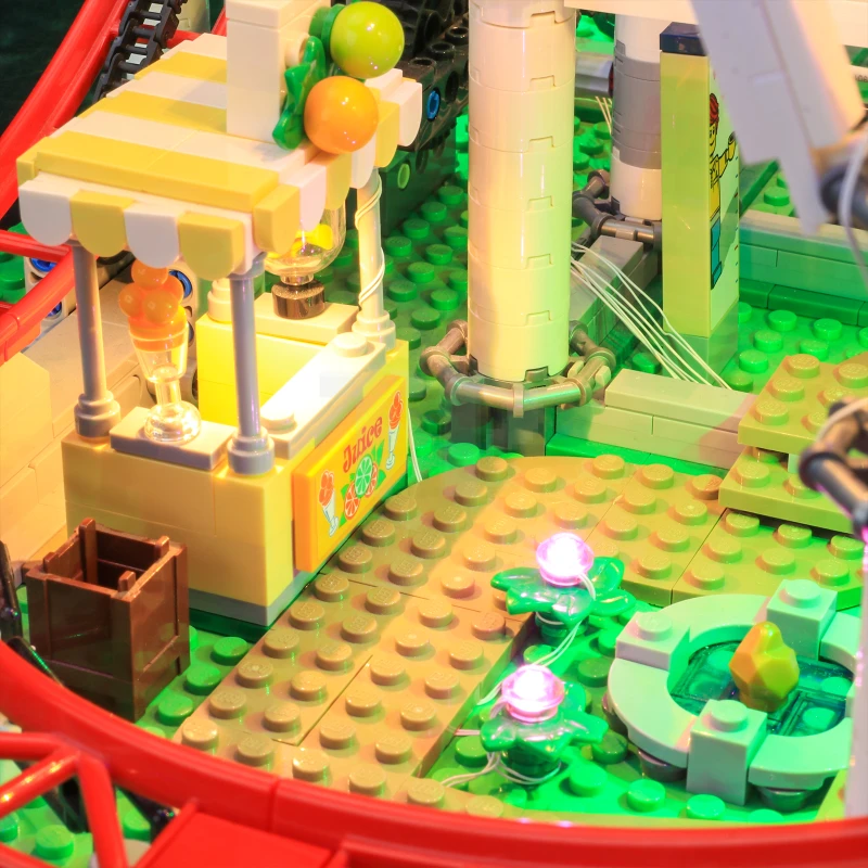 Light kit for LEGO® 10261 Roller Coaster