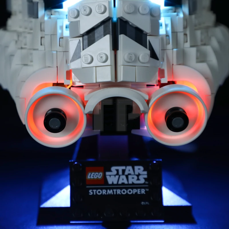 Kit de iluminación para el Casco LEGO® 75276 Stormtrooper™.