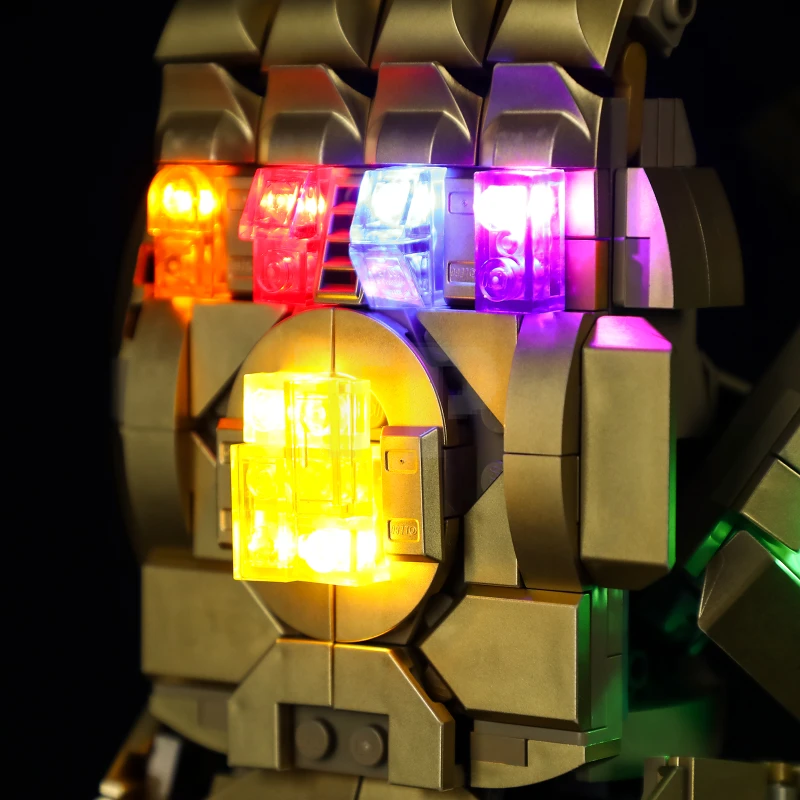 Light kit for LEGO® 76191 Infinity Gauntlet