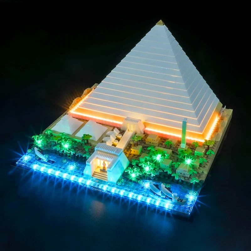 Lichtset voor LEGO® 21058 Grote Piramide van Gizeh
