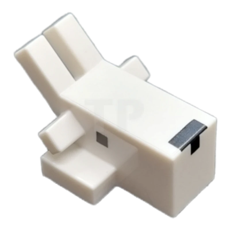 LEGO&reg; 6397842 - 1648pb01 - Creature Head Pixelated with Angled Horns and Ears and Black Nose and Eyes Pattern (Minecraft Goat)