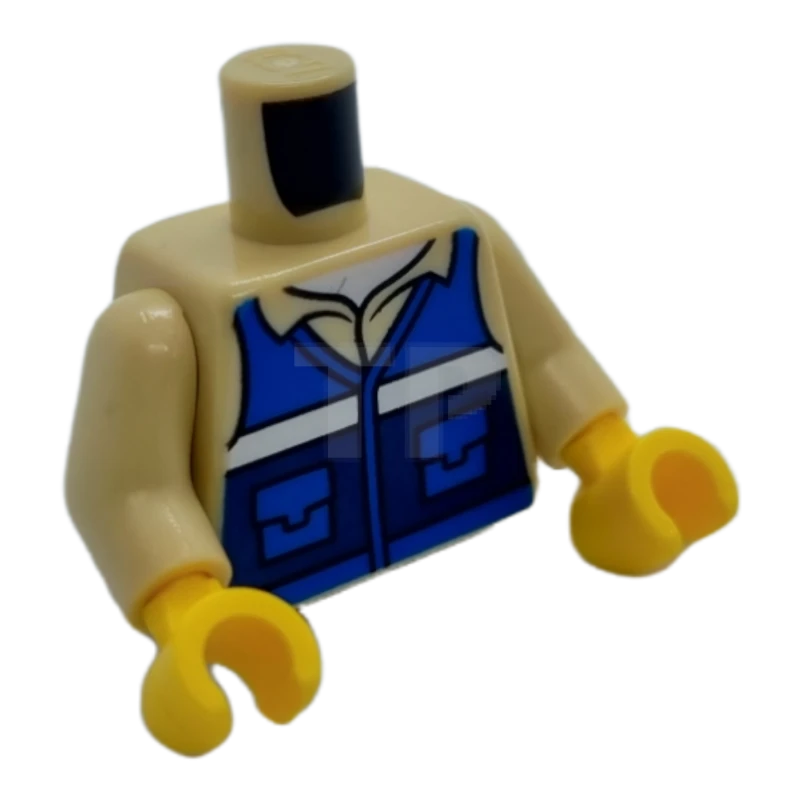LEGO&reg; 6350639 - 973pb4291c01 - Torso (complete) with Wildlife Rescue Vest Pattern