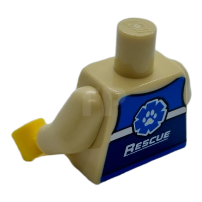 LEGO&reg; 6350639 - 973pb4291c01 - Torso (complete) with Wildlife Rescue Vest Pattern