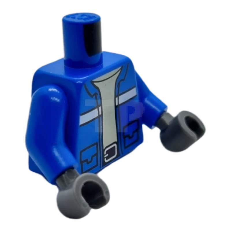 LEGO&reg; 6349516 - 973pb4351c01 - Torso (complete) with Wildlife Rescue Jacket Pattern