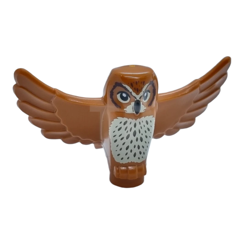 LEGO&reg; 6316898 - 67632pb04 - Owl, Spread Wings with Feathers Pattern