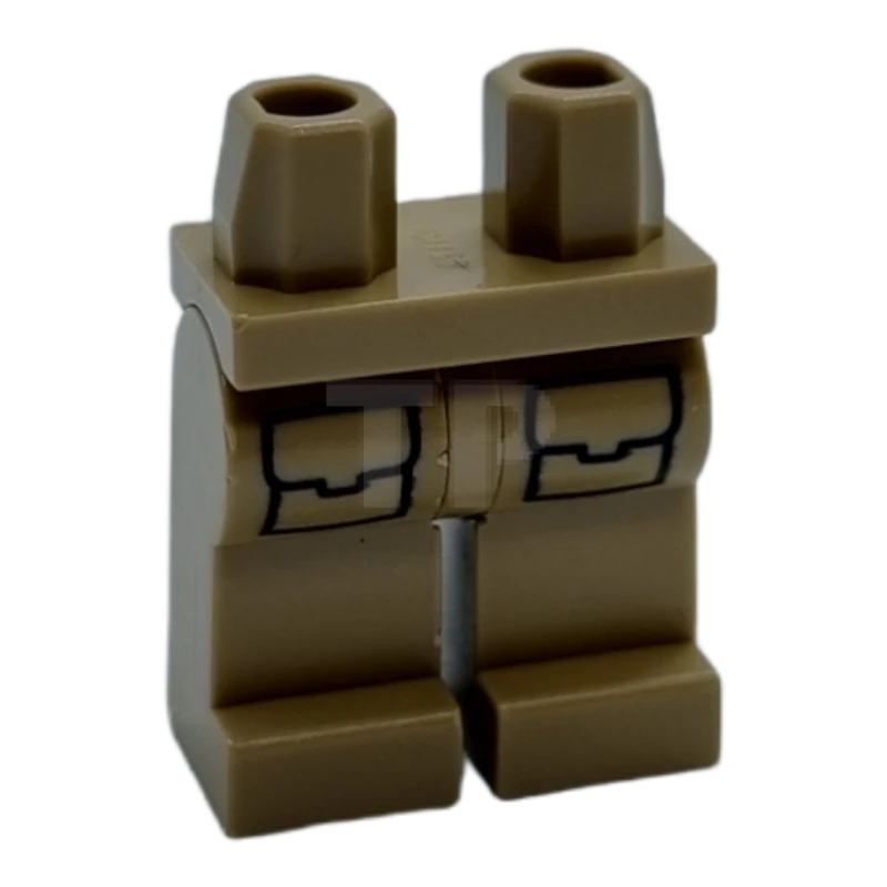 LEGO&reg; 6343796 - 970c00pb1214 - Benen Minifiguur met Zakken Patroon